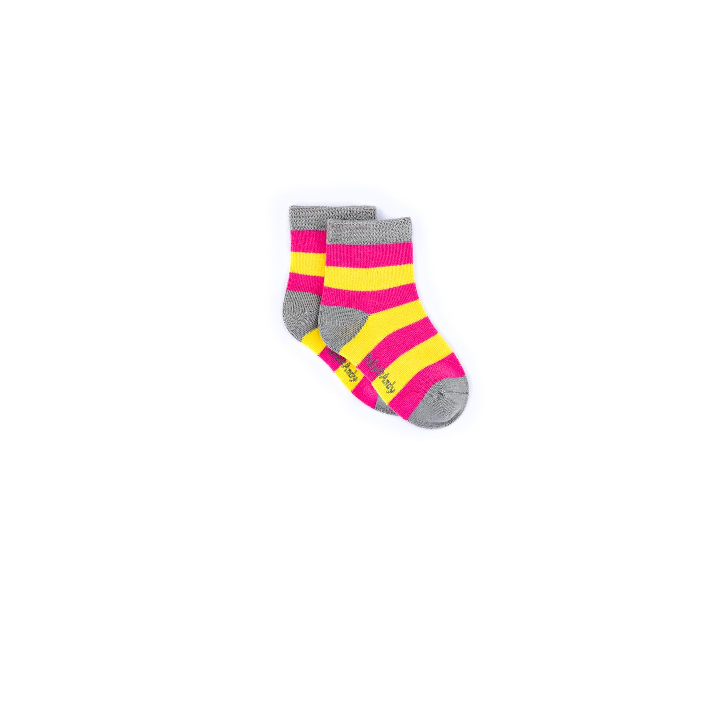 Fruit Salad Stripe Bamboo Sock (seamless toe)