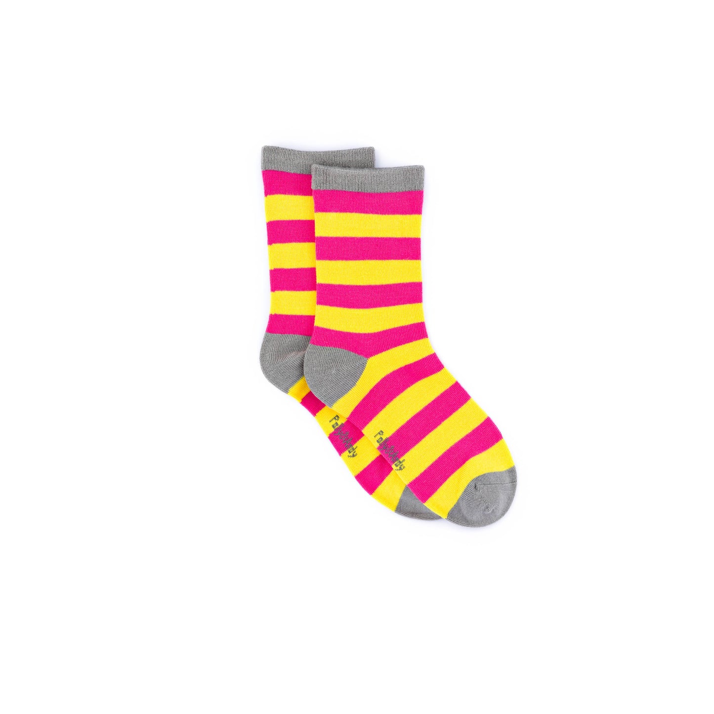 Fruit Salad Stripe Bamboo Sock (seamless toe)