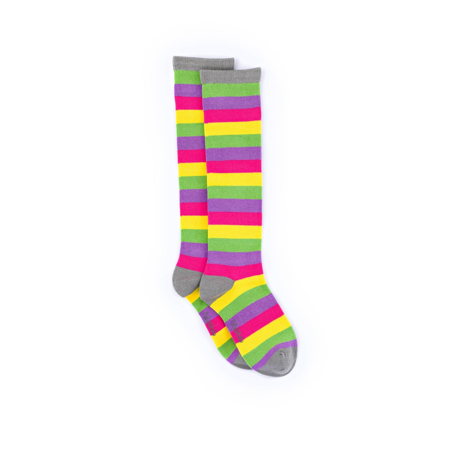 Knee High Candy Stripe Bamboo Sock (seamless toe)