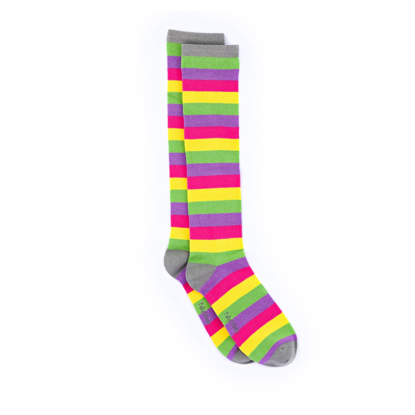 Knee High Candy Stripe Bamboo Sock (seamless toe)