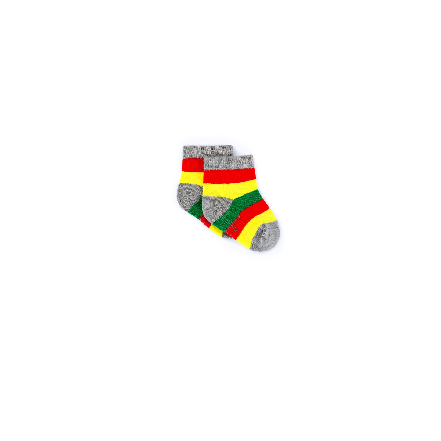 Christmas Multi-Stripe Bamboo Sock (seamless toe)