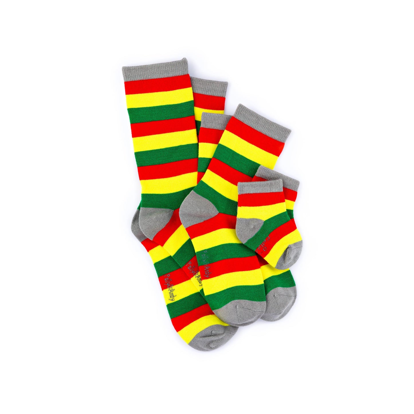 Christmas Multi-Stripe Bamboo Sock (seamless toe)