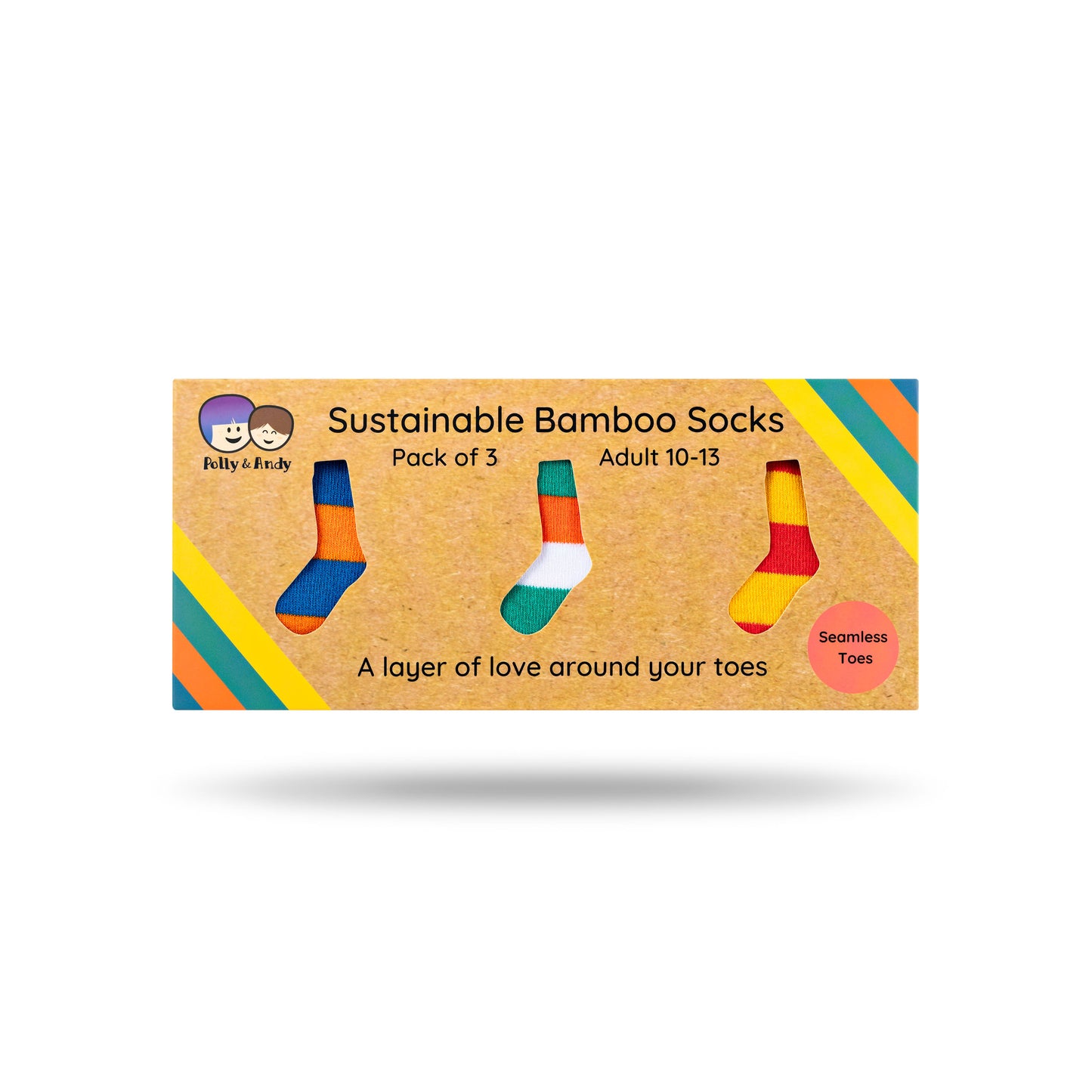 Build A Bamboo Sock Gift Box - Adult UK 10-13