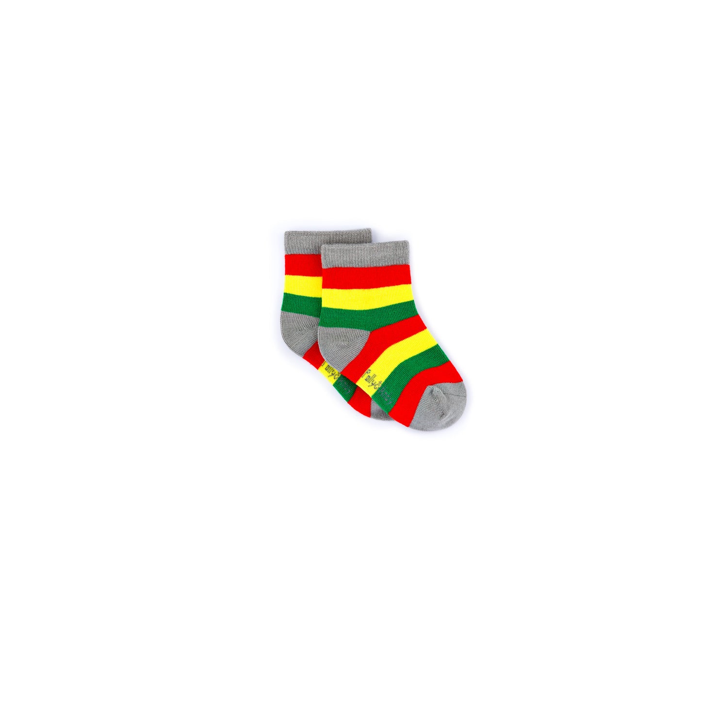 Christmas Multi-Stripe Bamboo Sock (seamless toe)