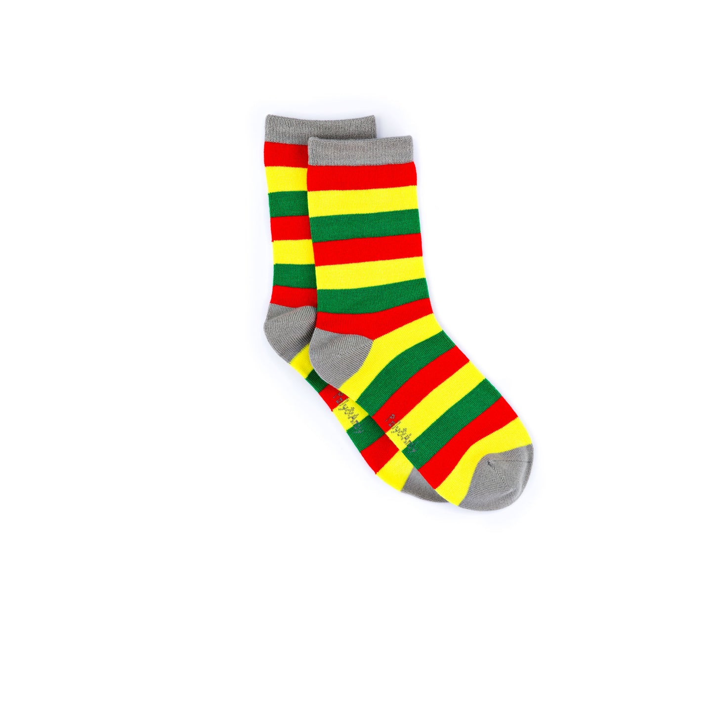 Christmas Multi-Stripe Bamboo Sock (seamless toe)