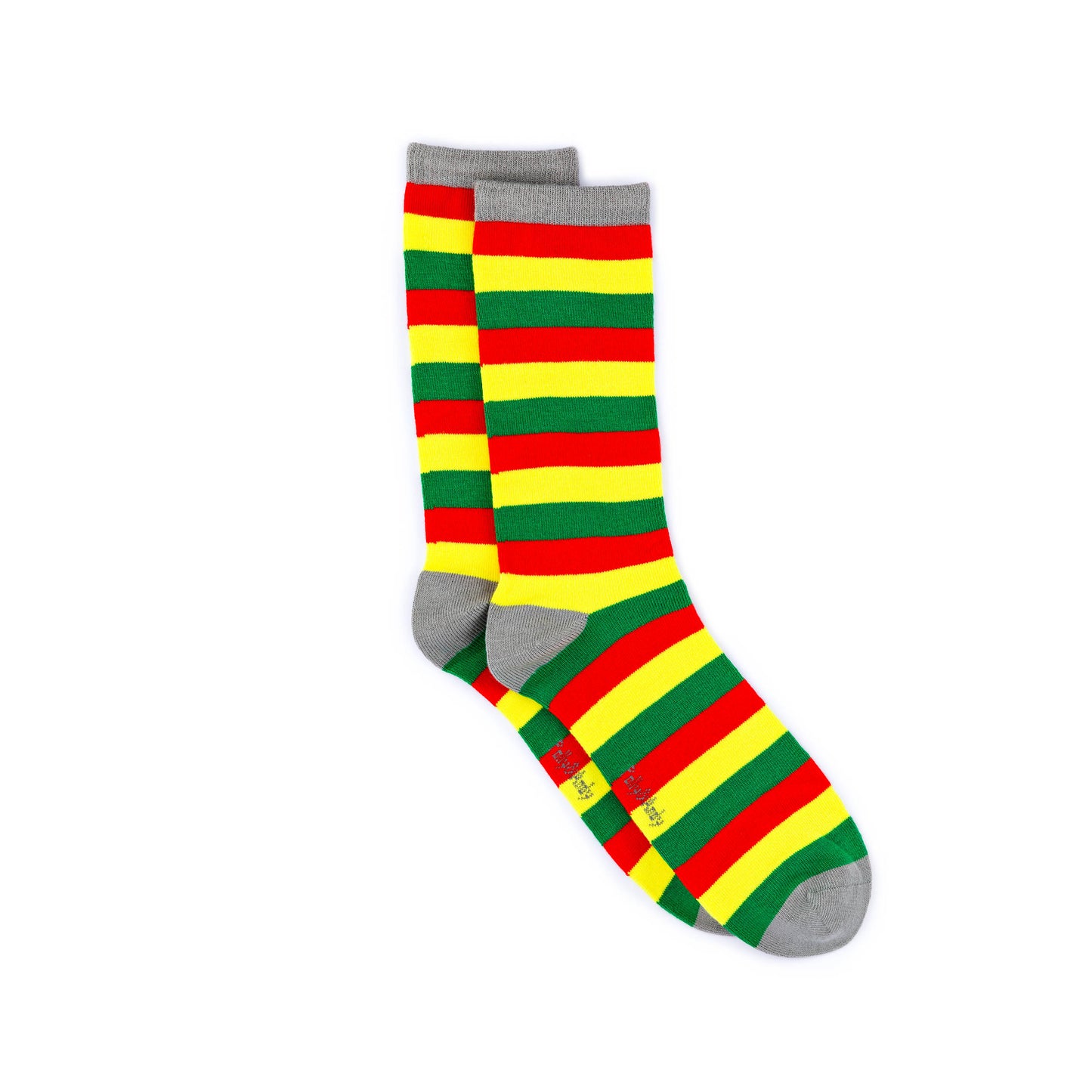 Christmas Multi-Stripe Bamboo Sock (seamless toe)